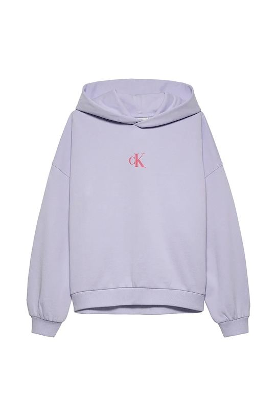 Calvin Klein Jeans bluza dziecięca IG0IG02855.PPYA fioletowy SS25