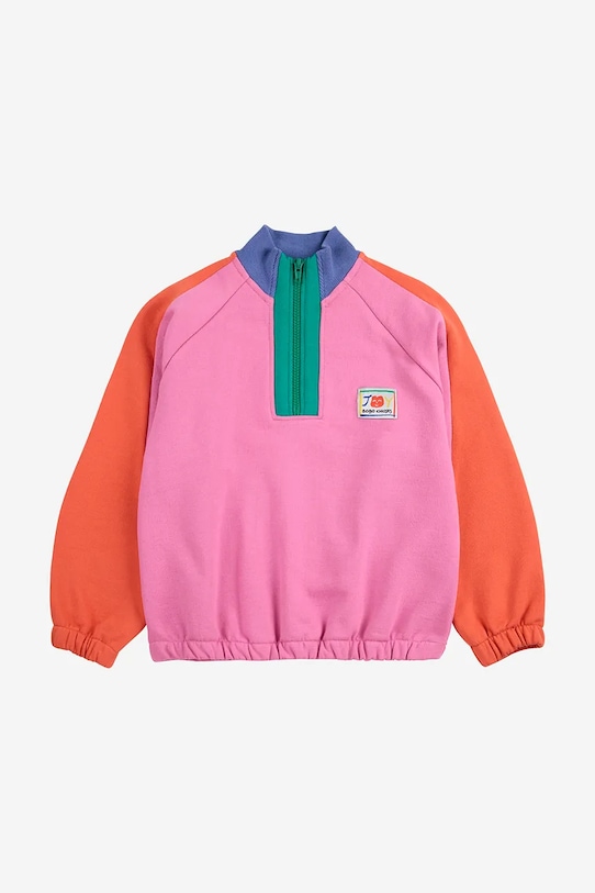Дитяча кофта Bobo Choses Smiling 125AC047 рожевий SS25