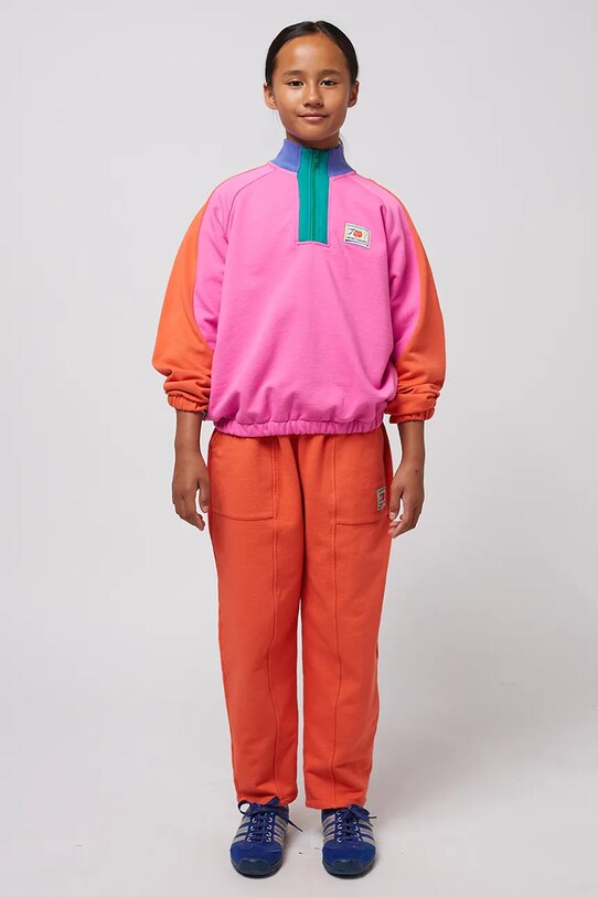 Дитяча кофта Bobo Choses Smiling 125AC047 рожевий