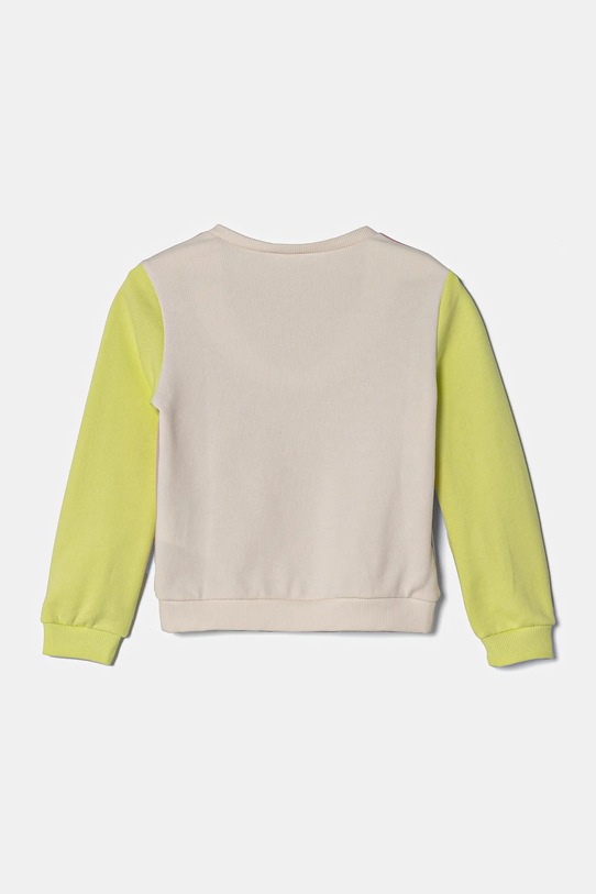 United Colors of Benetton hanorac de bumbac pentru copii 3J70G10HX.P.Seasonal roz SS25