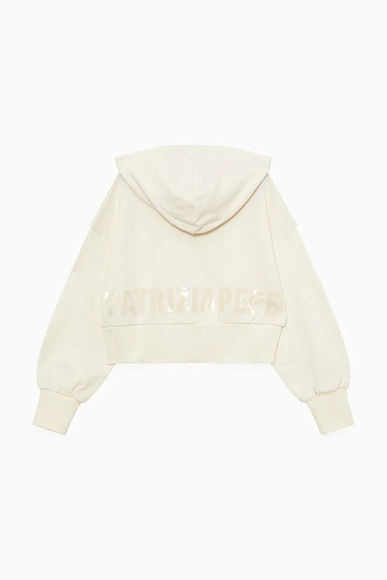 Дитяча бавовняна кофта Patrizia Pepe K103 7M0823.J095 білий SS25