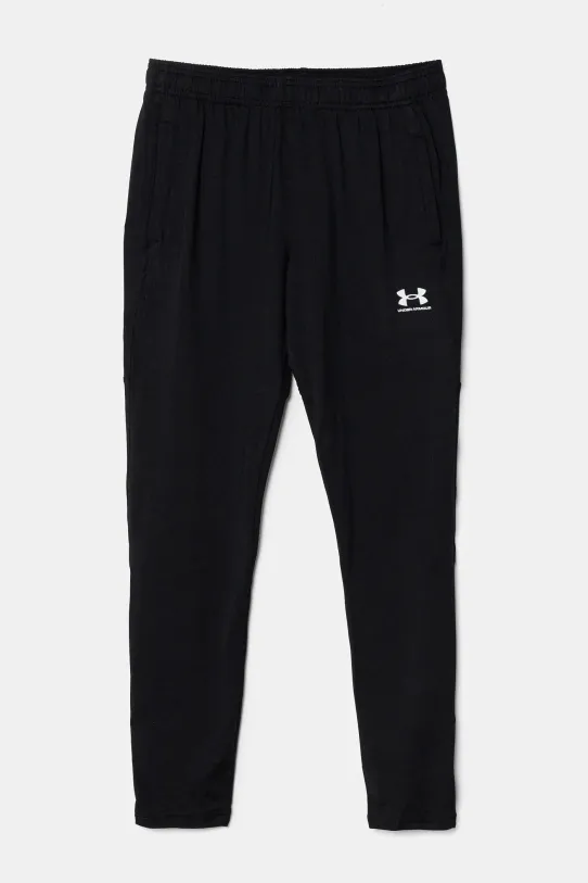 Under Armour spodnie dresowe dziecięce Challenger Train Pant z elastanem czarny 1379487