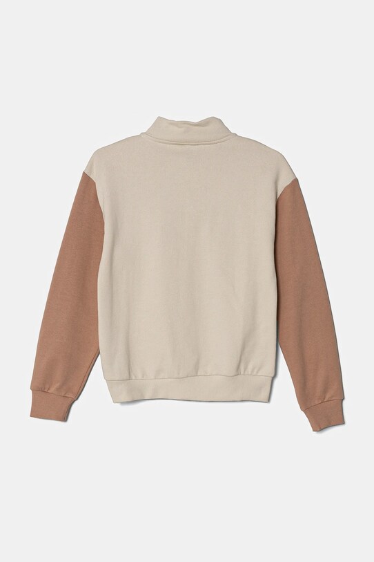 United Colors of Benetton hanorac de bumbac pentru copii 3J68C504N.G.Seasonal bej SS25