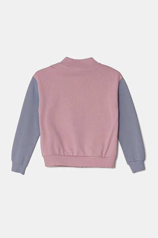 United Colors of Benetton hanorac de bumbac pentru copii 3J68C504N.G.Seasonal roz SS25