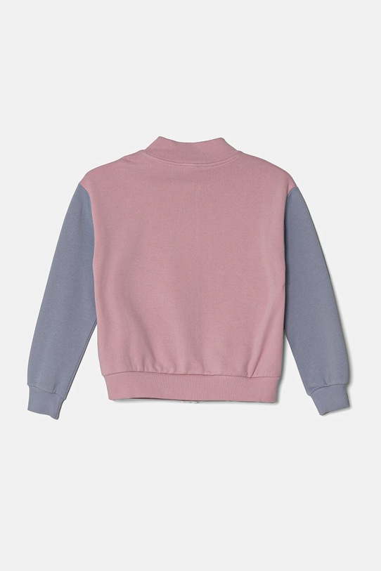 Детская хлопковая кофта United Colors of Benetton 3J68C504N.G.Seasonal розовый SS25