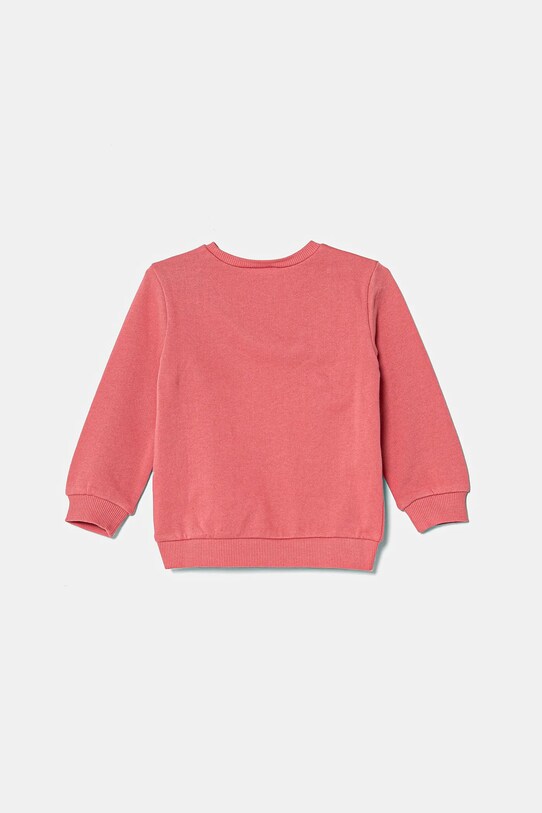 United Colors of Benetton bluza bawełniana dziecięca 3J68G10J0.P.Seasonal różowy SS25