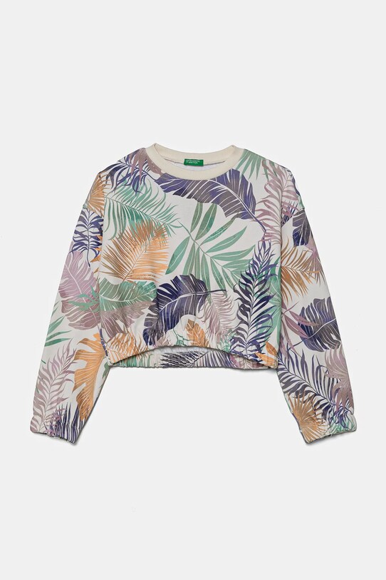 Дитяча бавовняна кофта United Colors of Benetton бавовна бежевий 35UJC10OB.G.Seasonal