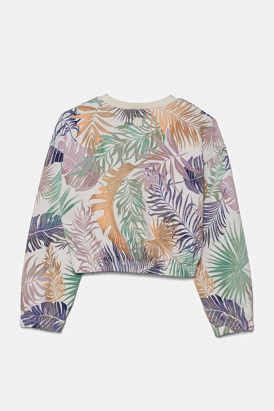 United Colors of Benetton bluza bawełniana dziecięca 35UJC10OB.G.Seasonal beżowy SS25