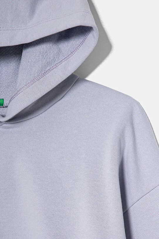Девочка Детская хлопковая кофта United Colors of Benetton 3UNIC204L.G.Seasonal голубой