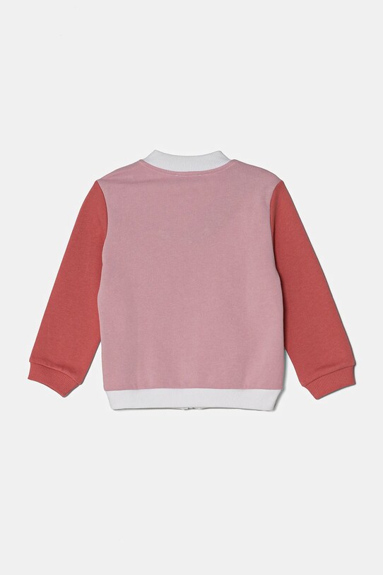 Detská bavlnená mikina United Colors of Benetton 3J70G503N.P.Seasonal biela SS25