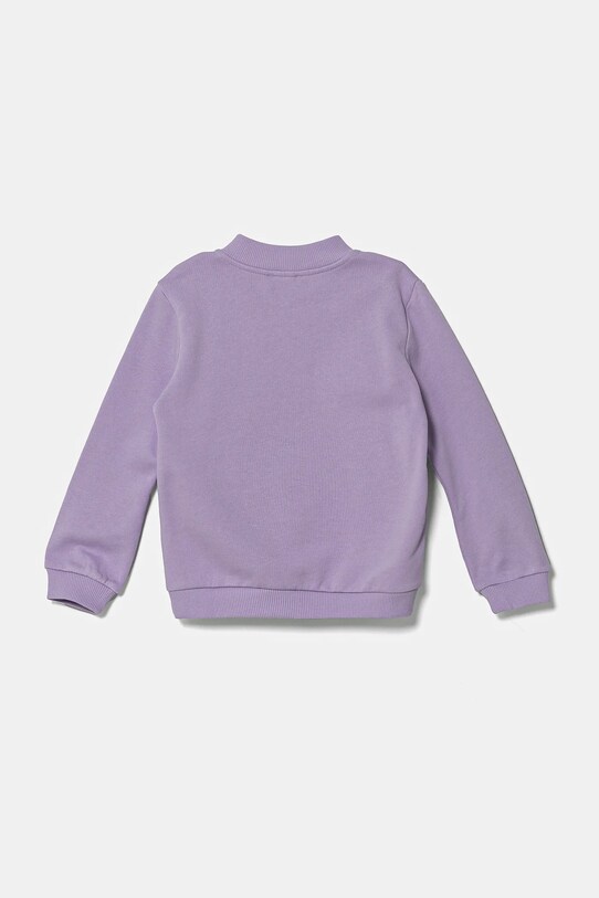 Дитяча бавовняна кофта United Colors of Benetton 3J70G503N.P.Seasonal фіолетовий SS25