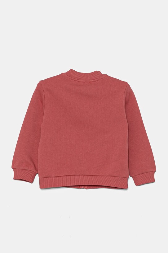 Детская хлопковая кофта United Colors of Benetton 3J70G503N.P.Seasonal розовый SS25