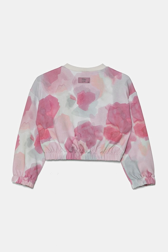 Дитяча бавовняна кофта United Colors of Benetton 35UJC10OB.G.G.Seasonal рожевий SS25