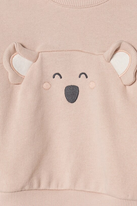 Dziewczynka United Colors of Benetton bluza dziecięca 3J70A1061.G.W.Seasonal beżowy