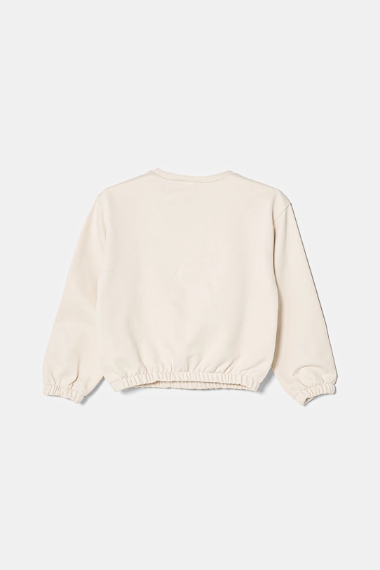 Дитяча бавовняна кофта United Colors of Benetton 3UNIG10IO.P.Seasonal бежевий SS25