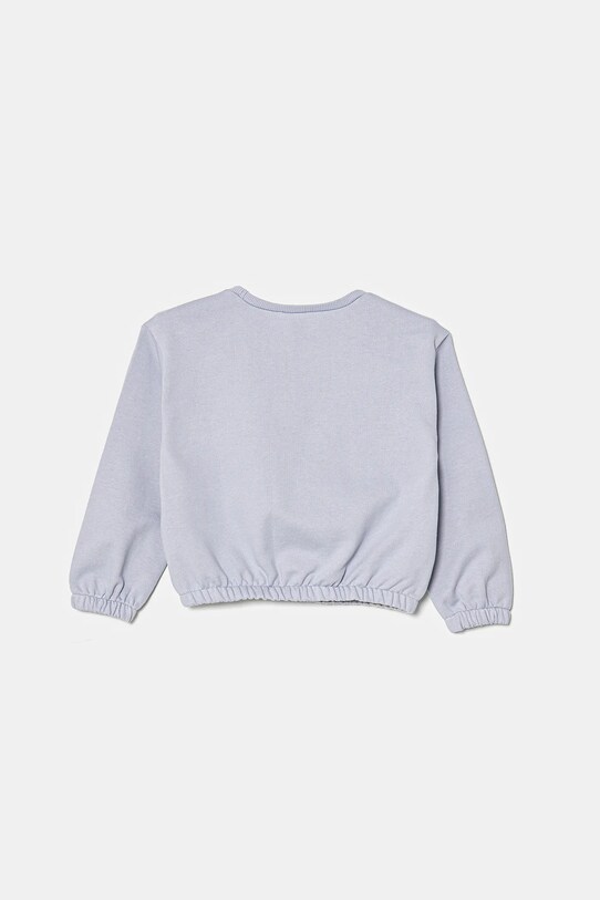 United Colors of Benetton hanorac de bumbac pentru copii 3UNIG10IO.P.Seasonal albastru SS25