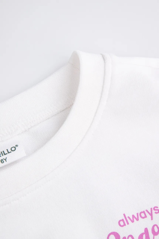 Дівчинка Дитяча кофта Coccodrillo WC5132101CGK білий