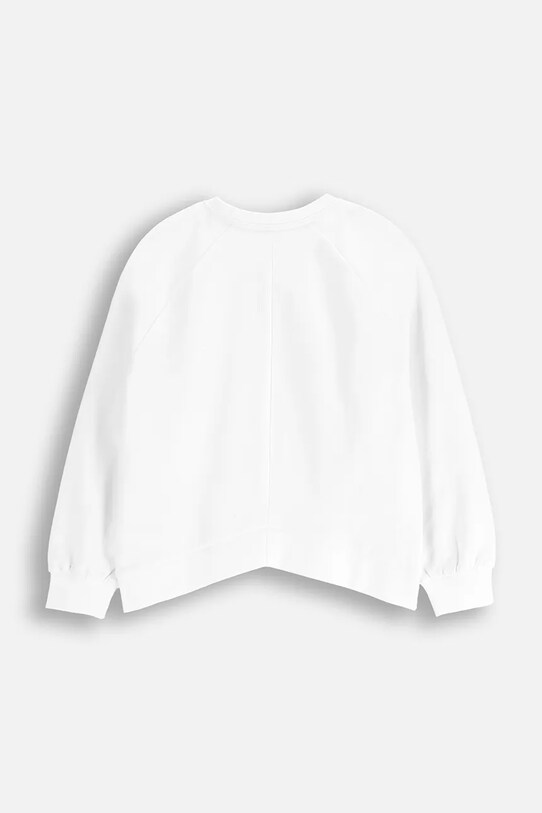 Детская хлопковая кофта Coccodrillo WC5132101DGJ белый SS25