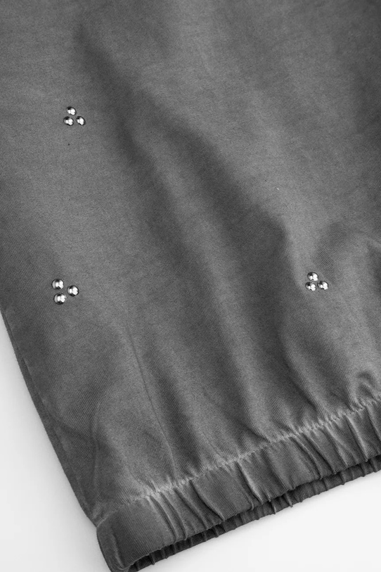 Детская хлопковая кофта Coccodrillo серый WC5143102DGJ