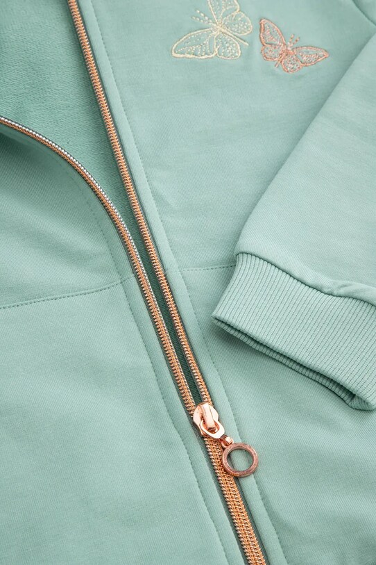 Dětská mikina Coccodrillo zelená WC5132401DGK