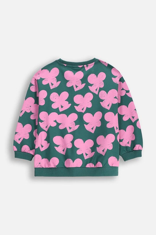 Coccodrillo bluza dziecięca WC5144101MGK zielony SS25