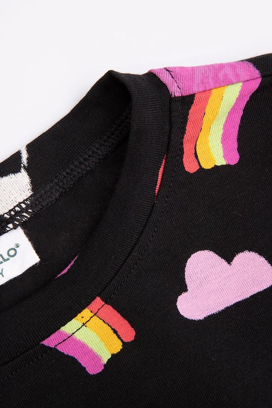 Coccodrillo bluza dziecięca czarny WC5143105RGK