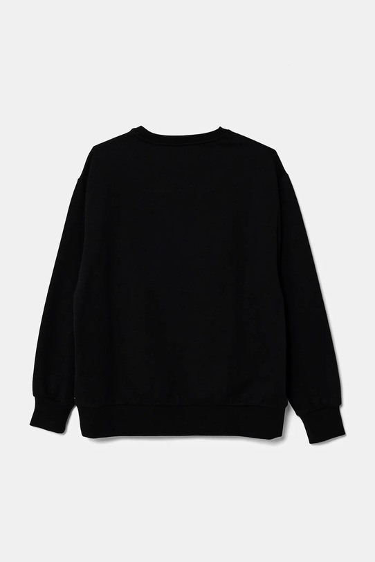 Детски памучен суичър Elisabetta Franchi EFFE149.0.FF002 черен SS25