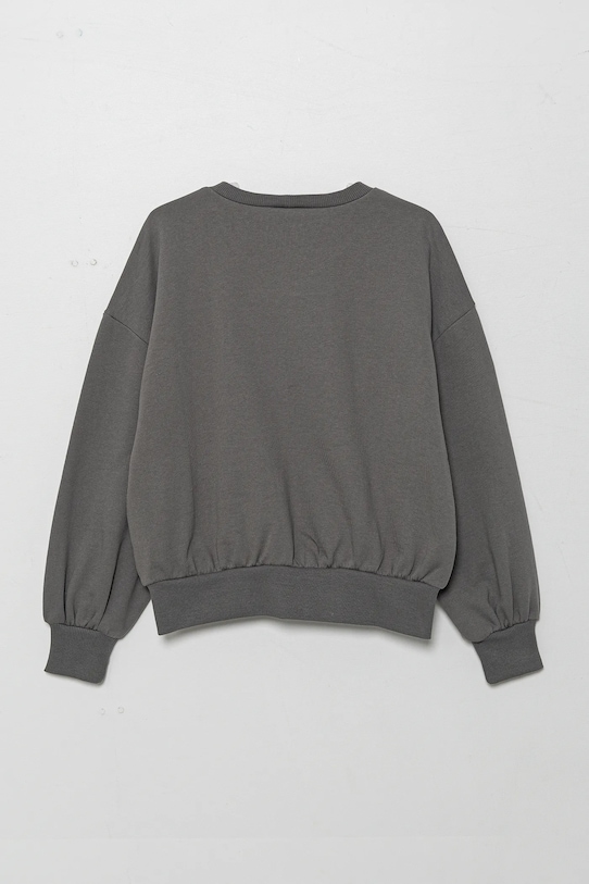 Детская хлопковая кофта United Colors of Benetton 3UNIC10NT.G.Seasonal серый SS25