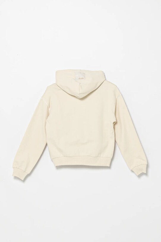 Otroški bombažen pulover United Colors of Benetton 3UNIC504T.G.Seasonal bež SS25