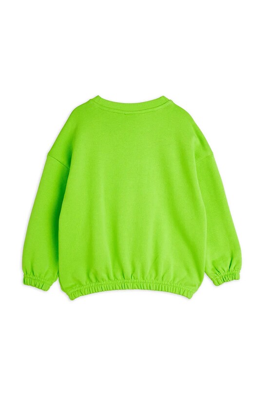 Chłopiec Mini Rodini bluza bawełniana dziecięca Mini Rodini Cats 2512010575 zielony