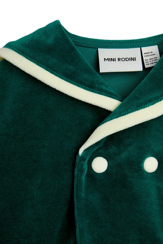 Дитяча бавовняна кофта Mini Rodini Sailor зелений 2512012775