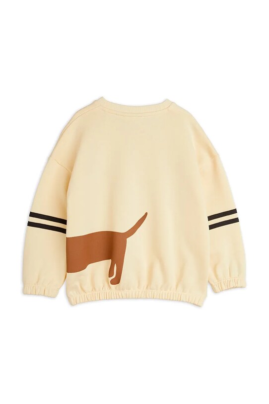 Детская хлопковая кофта Mini Rodini Dog бежевый 2512013513