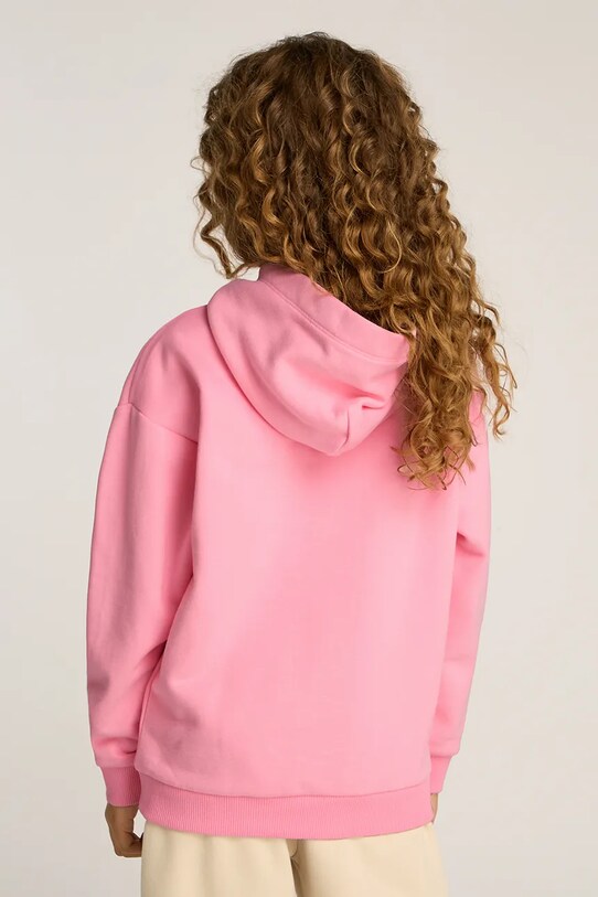 Дитяча кофта Tommy Hilfiger рожевий KS0KS00595.104.122.PPYA