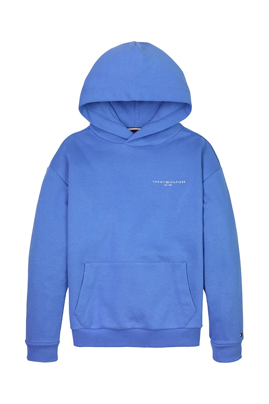 Detská mikina Tommy Hilfiger KS0KS00595.128.176.PPYA modrá SS25