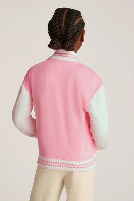 Tommy Hilfiger bluză copii roz KS0KS00624.104.122.PPYA