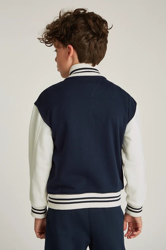 Tommy Hilfiger bluză copii bleumarin KS0KS00624.104.122.PPYA