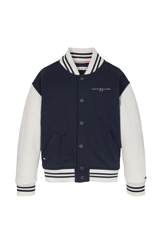 Tommy Hilfiger bluza dziecięca KS0KS00624.128.176.PPYA granatowy SS25