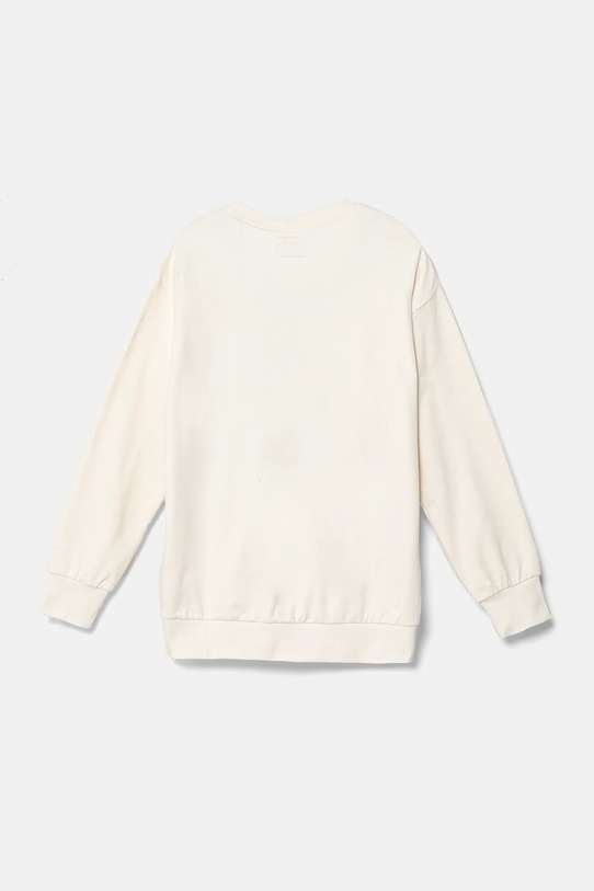 Παιδική βαμβακερή μπλούζα Guess H5RJ01.KAD74.PPYA μπεζ SS25