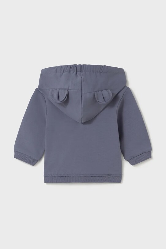 Хлопковая кофта для младенцев Mayoral Newborn 1455.1P.Newborn.PPYH голубой SS25