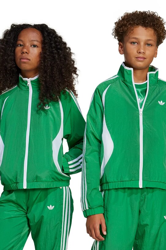 Παιδικό μπουφάν adidas Originals άλλο πράσινο JC9110