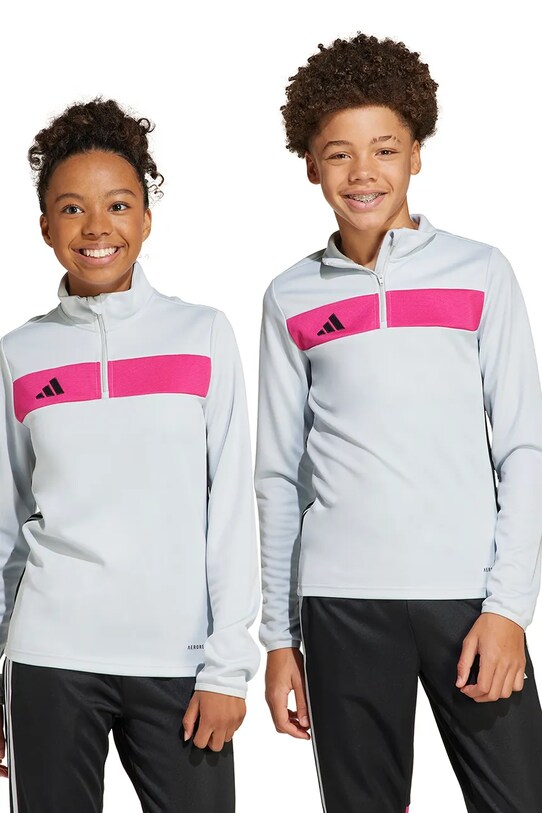 adidas Performance bluza copii cu modele gri JD0568