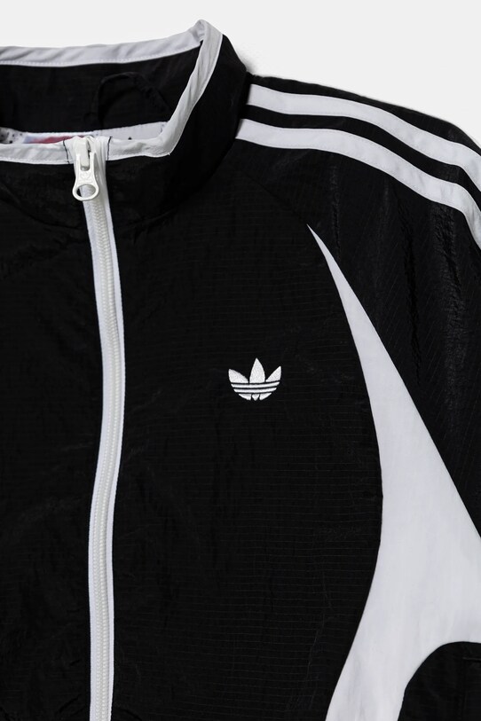 Παιδικό μπουφάν adidas Originals μαύρο JC9112