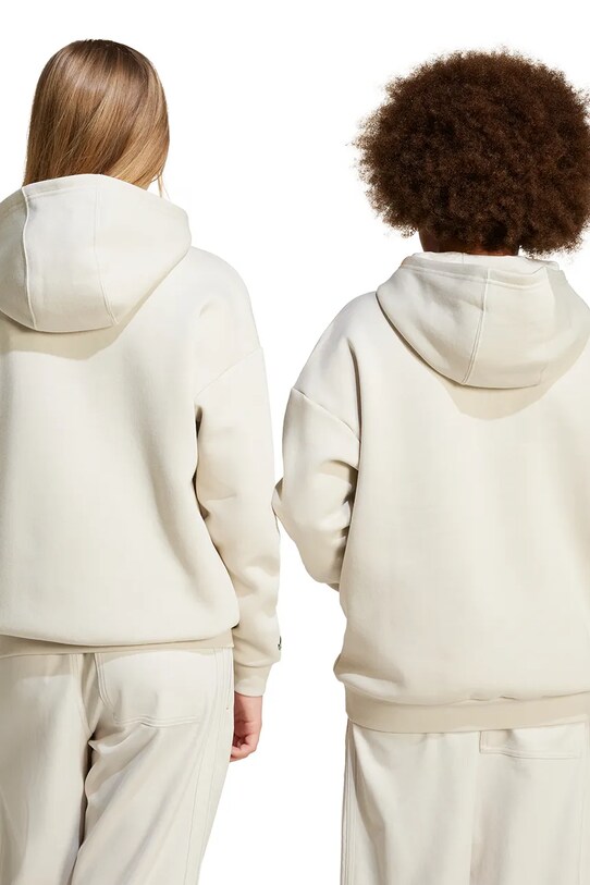 Дитяча кофта adidas Originals JD0366 бежевий