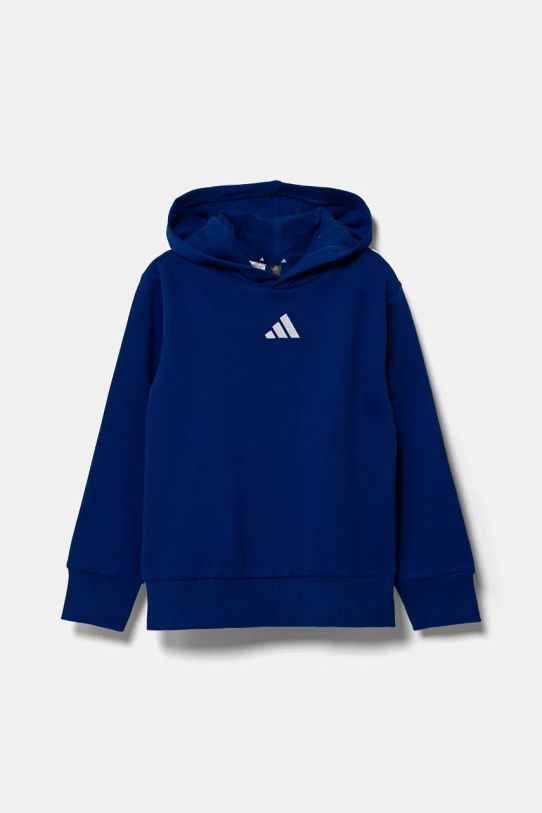 adidas bluza dziecięca z kapturem niebieski JE1370