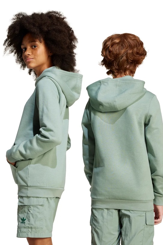 Дитяча кофта adidas Originals JC8415 зелений