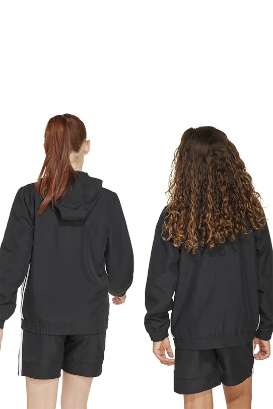 Detská mikina adidas Performance JD0629 čierna