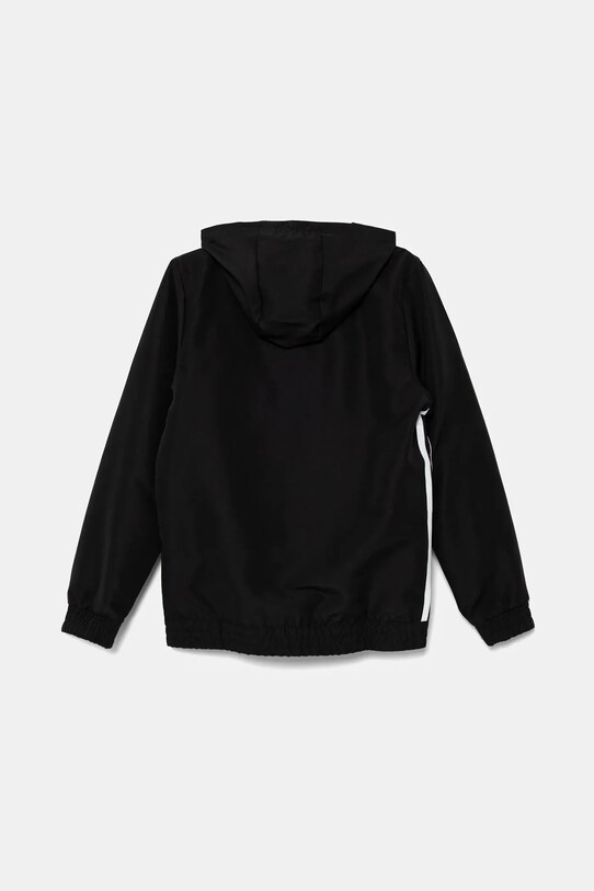 Chlapec Detská mikina adidas Performance JD0629 čierna