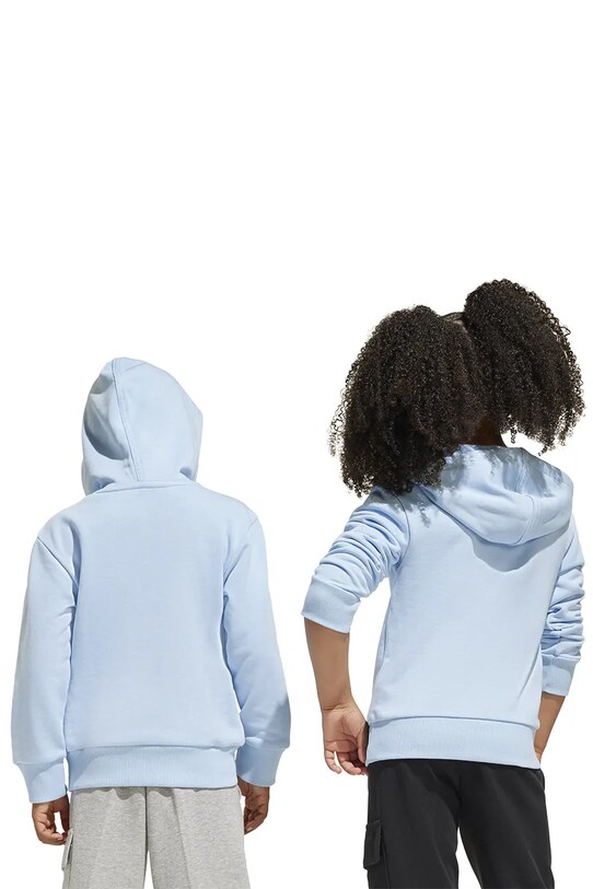 Dětská mikina adidas JC9721 modrá