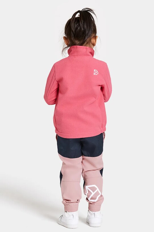 Παιδική μπλούζα Didriksons MUSKOT KDS JACKET ροζ 505711