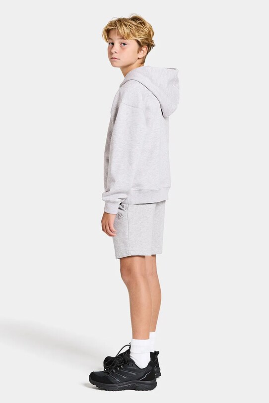 Didriksons bluza dziecięca VEN KIDS HOODIE 505730 szary